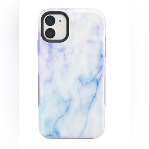 Casely- Cotton Candy/Blue & Purple Marble iPhone 11 Case